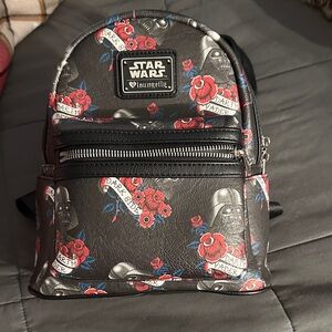 Loungefly Star Wars Floral Darth Vader Backpack